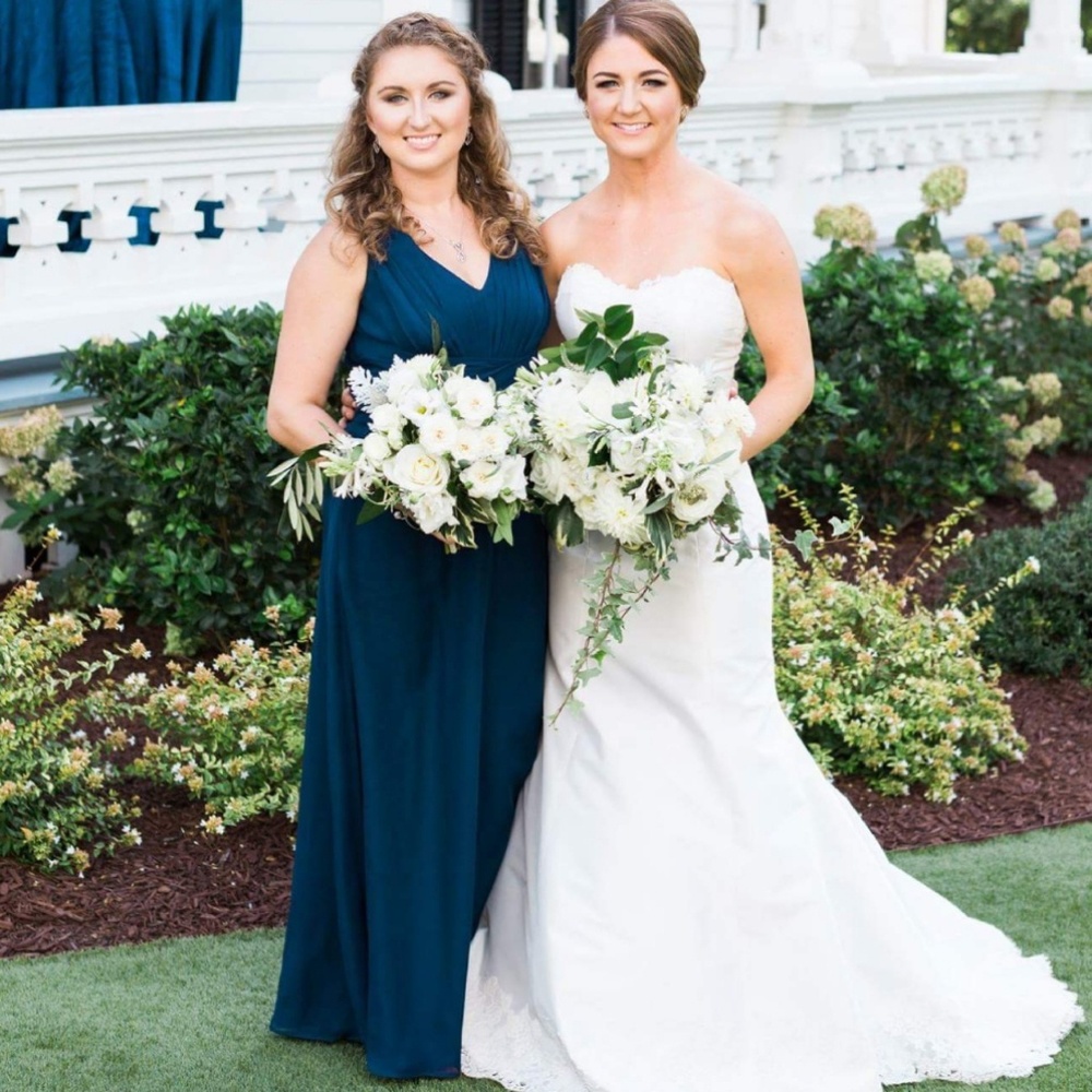 Weddington Way Dove and Dahlia size 8 dress